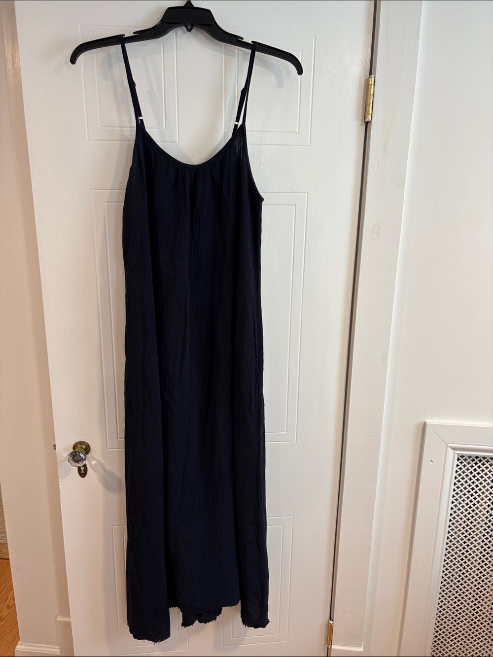 Nations LTD Blue Gauze Maxi Dress